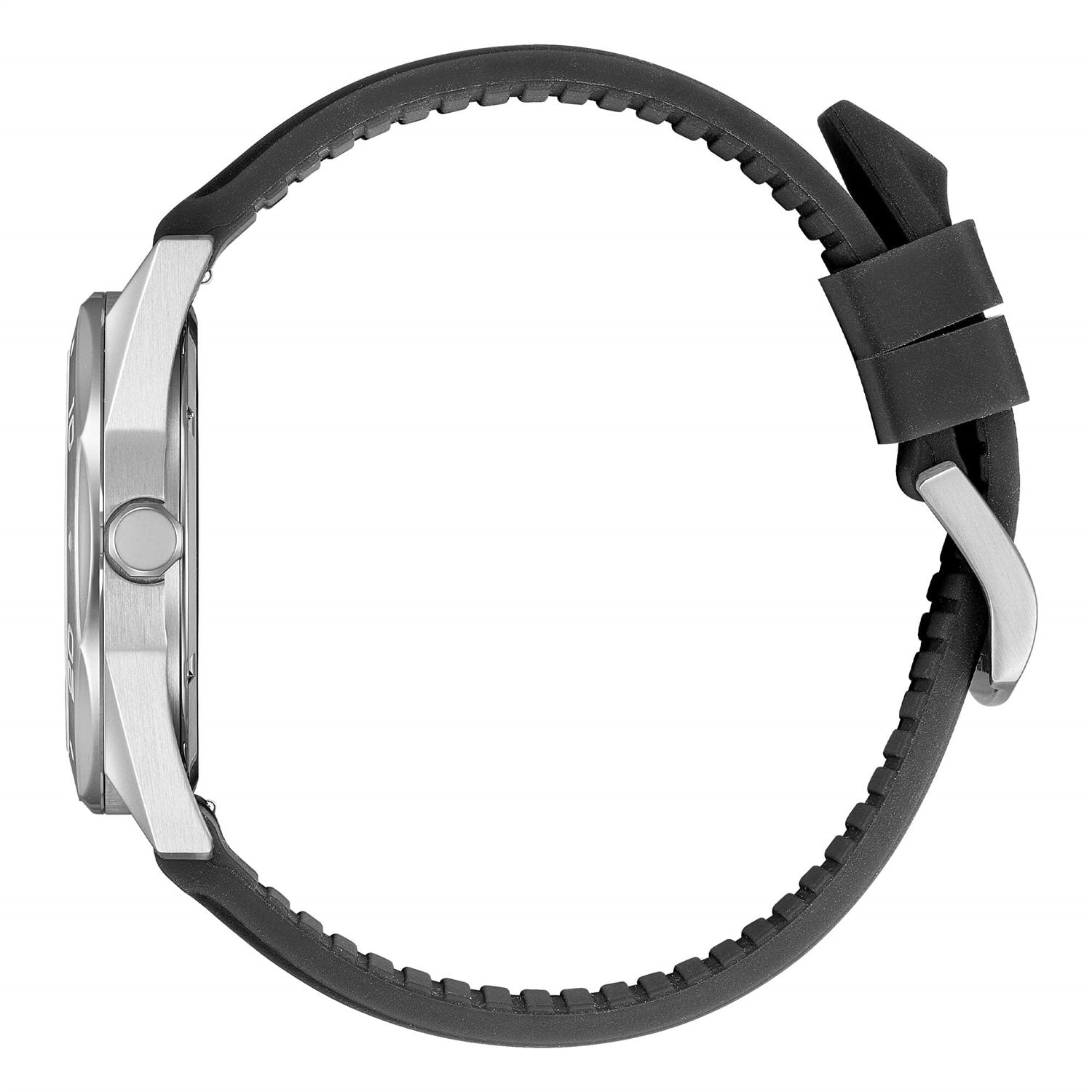 Orologio solo tempo Citizen uomo "METROPOLITAN" in acciaio e silicone BM7631-01E