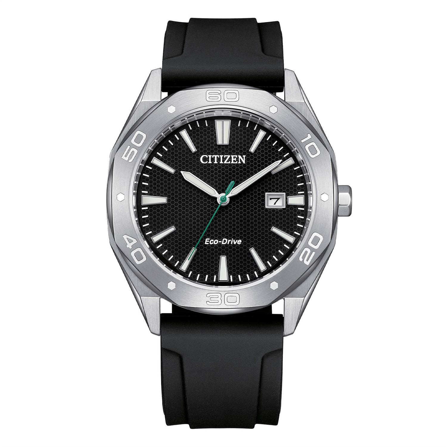 Orologio solo tempo Citizen uomo "METROPOLITAN" in acciaio e silicone BM7631-01E