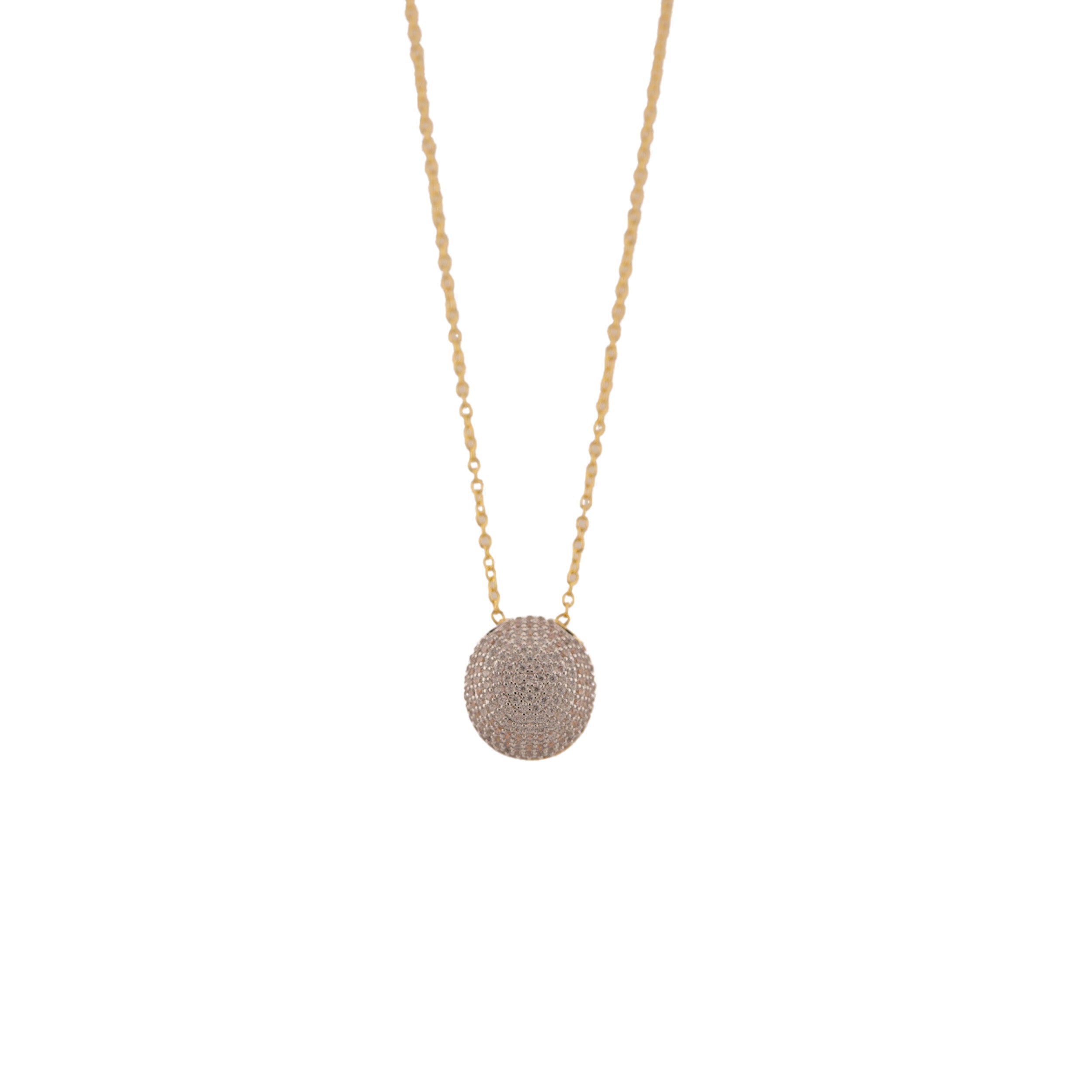 Collana donna Feeling Jewels in argento dorato e zirconi BN00090G
