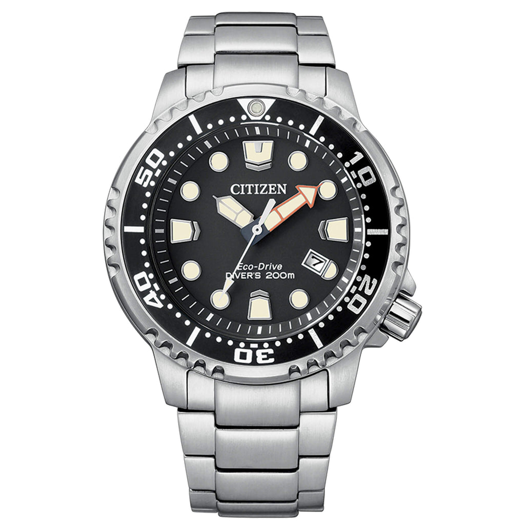 Orologio solo tempo Citizen uomo "PROMASTER" diver's in acciaio BN0150-61E