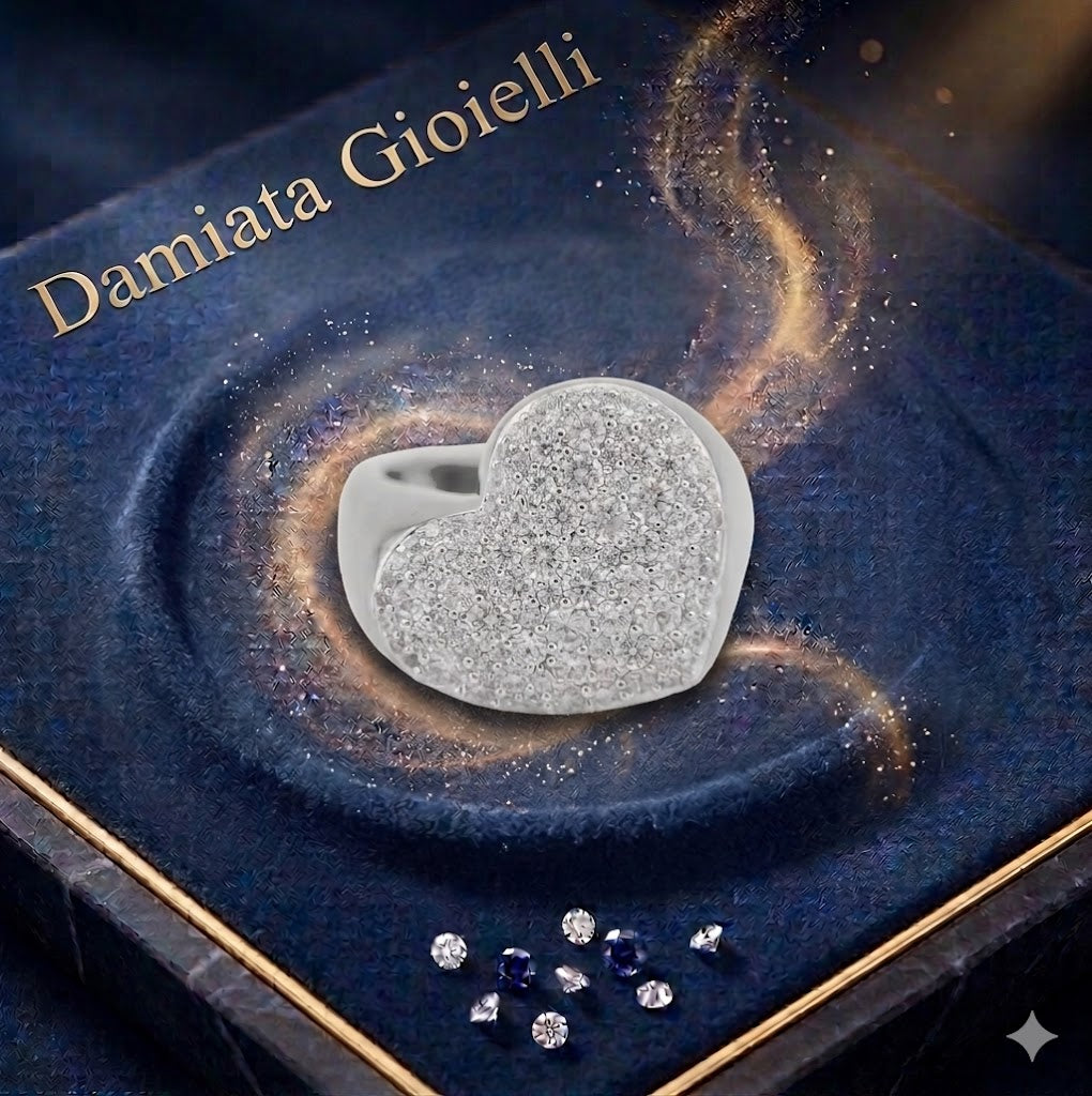 Anello donna Feeling Jewels in argento e zirconi BR00274R-12