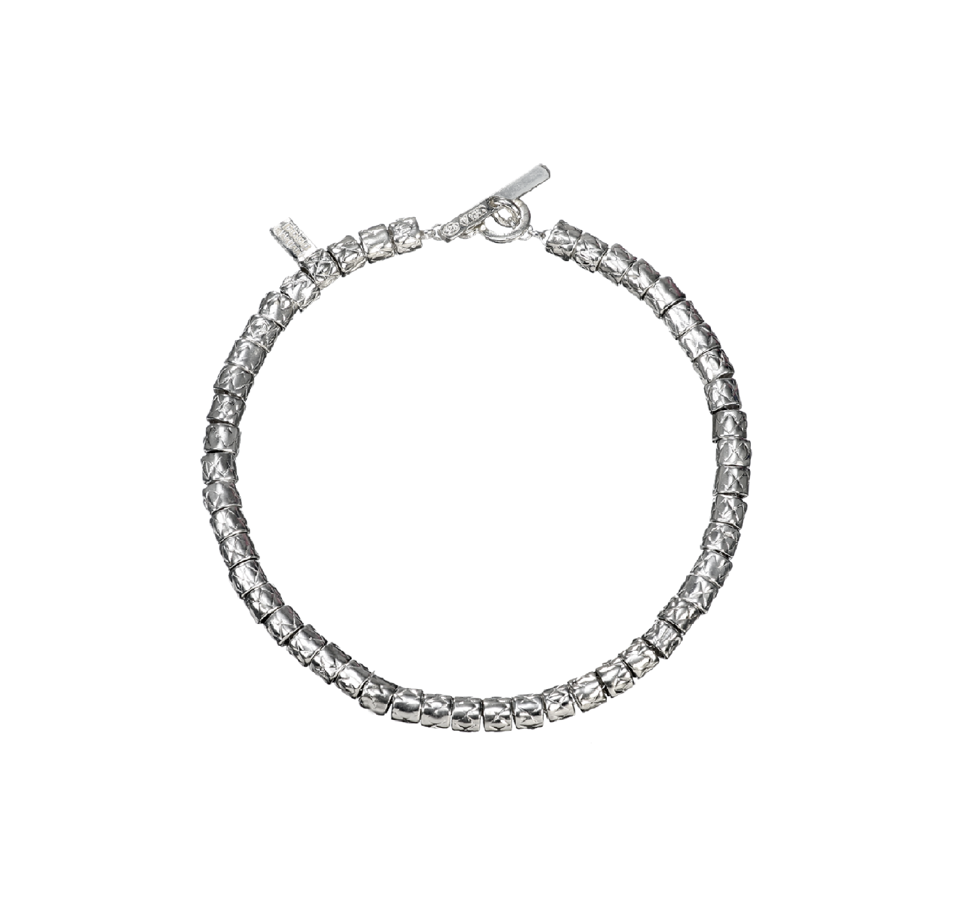 Bracciale unisex Dodo Mariani in argento lunghezza 18 centimetri BR23/18