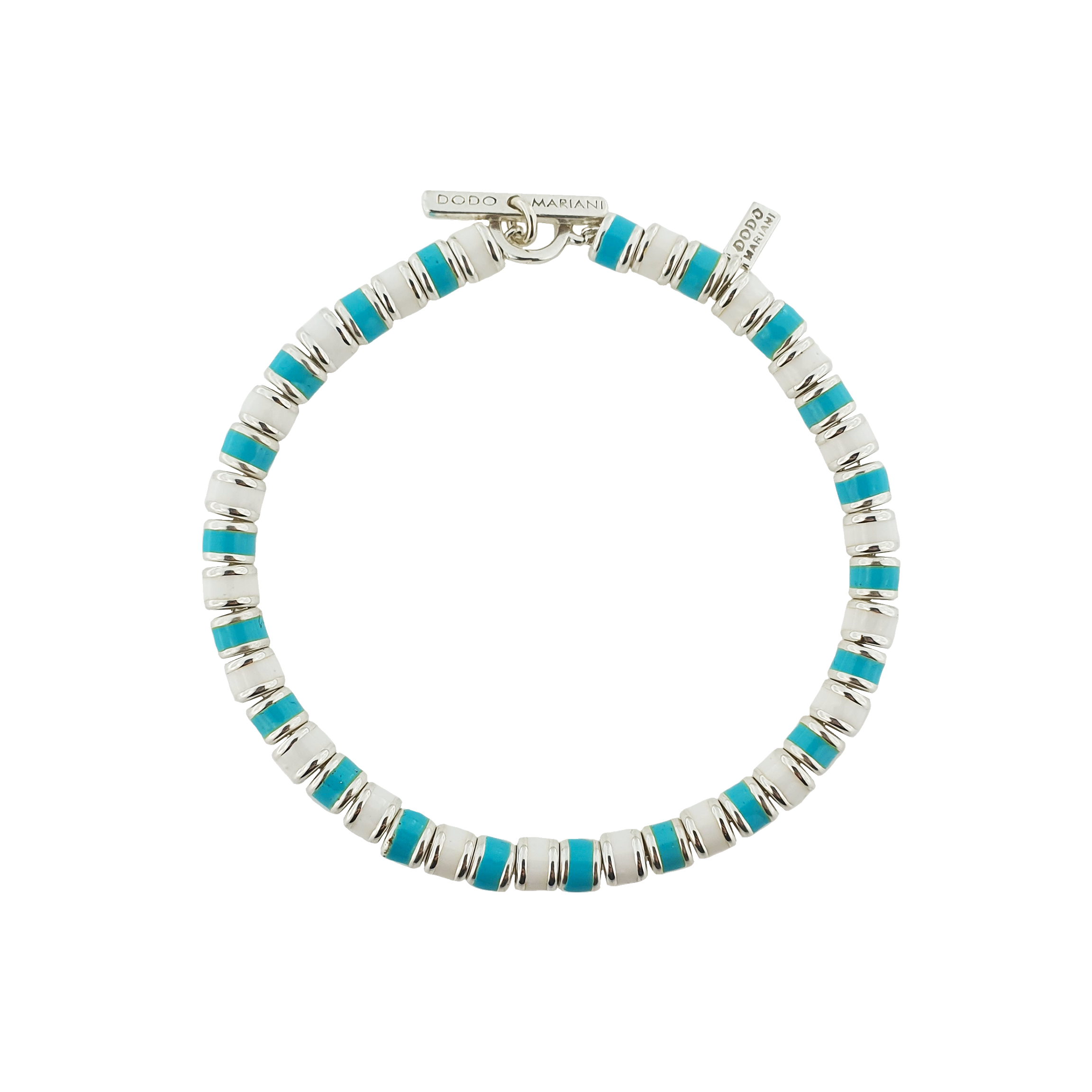 Bracciale unisex Dodo Mariani in argento, lunghezza 18 cm. BR49/18