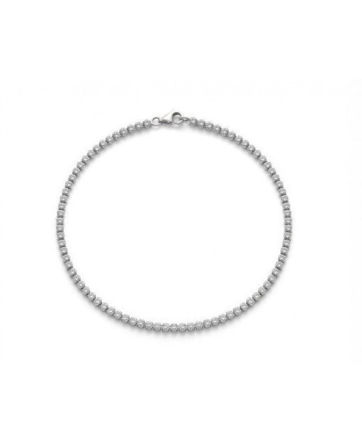 Bracciale uomo Yukiko in acciaio e zircini BR700YM21AG