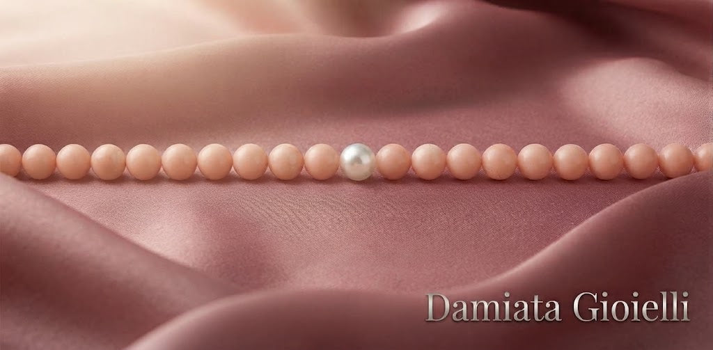 Bracciale donna Lucciole Gioielli filo di pasta dI agata con perla ref. BR8AGAPER