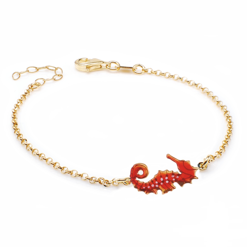 Bracciale donna My Sicily Ippocampo in argento BRLS09
