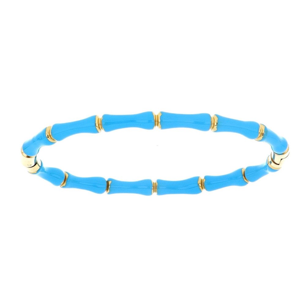Bracciale bambù donna Urania Preziosi in acciaio dorato BRMAM3001AZ