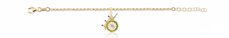 Bracciale donna My Sicily Carretto Siciliano in argento BRPS04