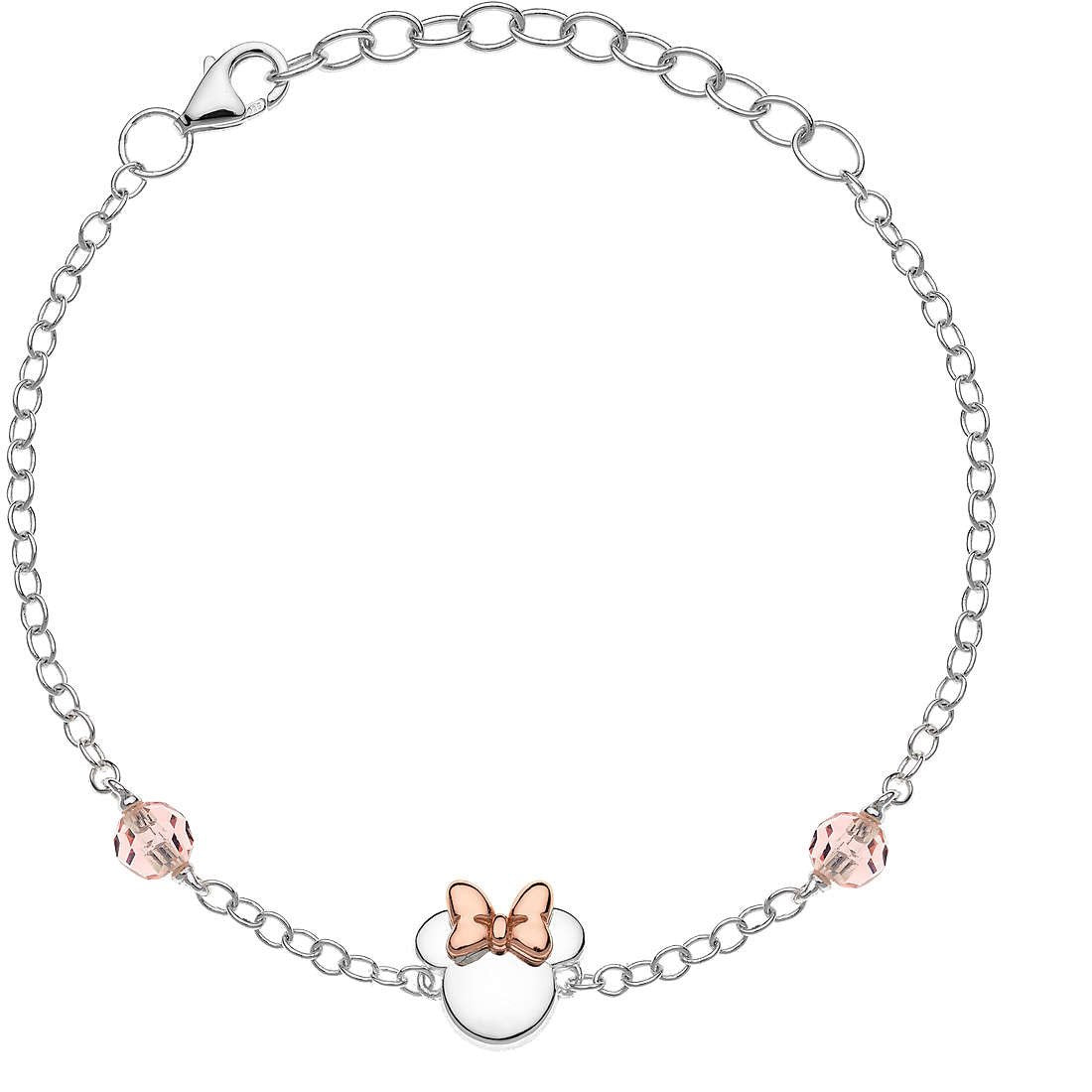 Bracciale Disney Minnie bambina in argento bicolore BS00033TRWL