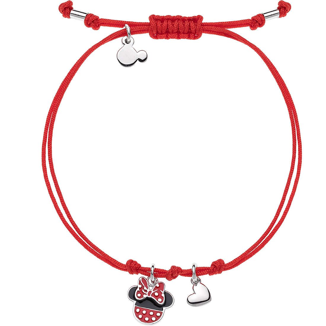 Bracciale Disney Minnie bambina in corda e argento BS00041TZWL