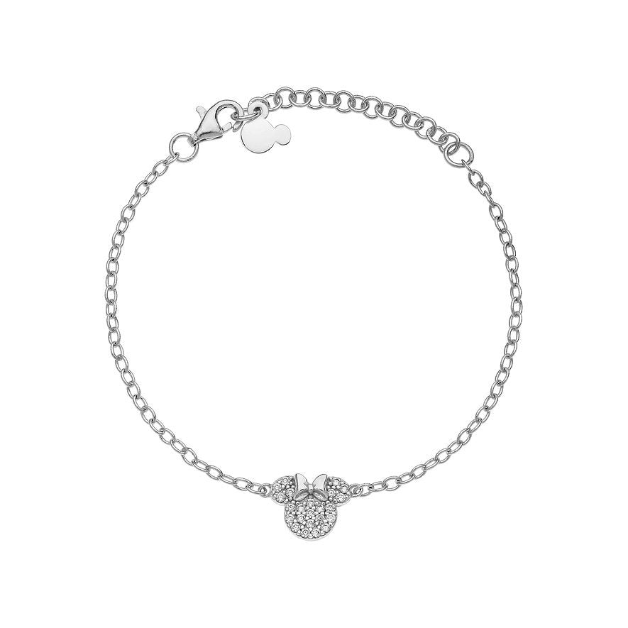 Bracciale Disney Minnie bambina in argento e zirconi BS00047SZWL-55.CS
