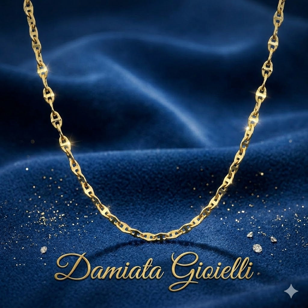 Collana a catena uomo IGOLD in oro giallo C1K2OC