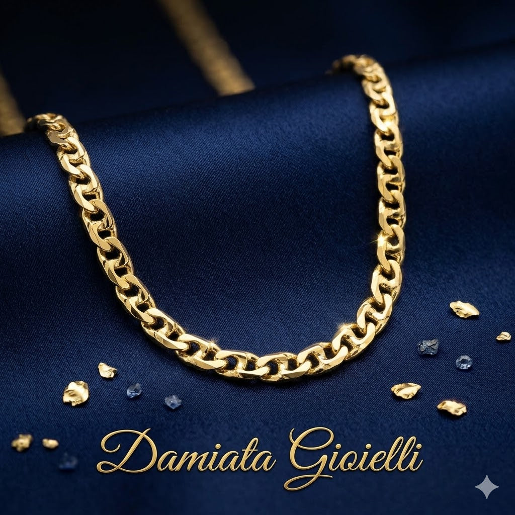Collana a catena uomo IGOLD in oro giallo C1Z2OC