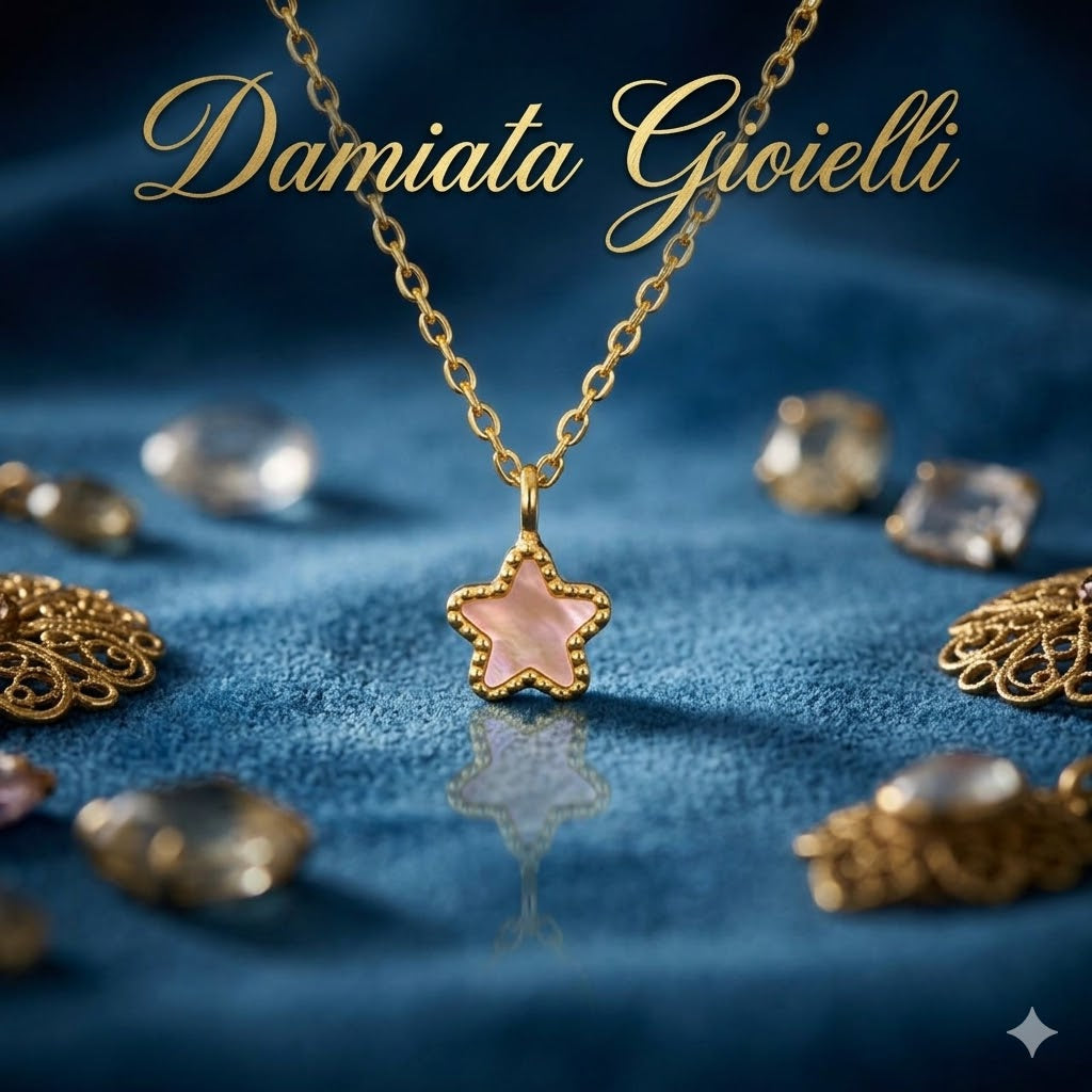 Girocollo con pendente a stella donna IGOLD in oro giallo C9W2IO