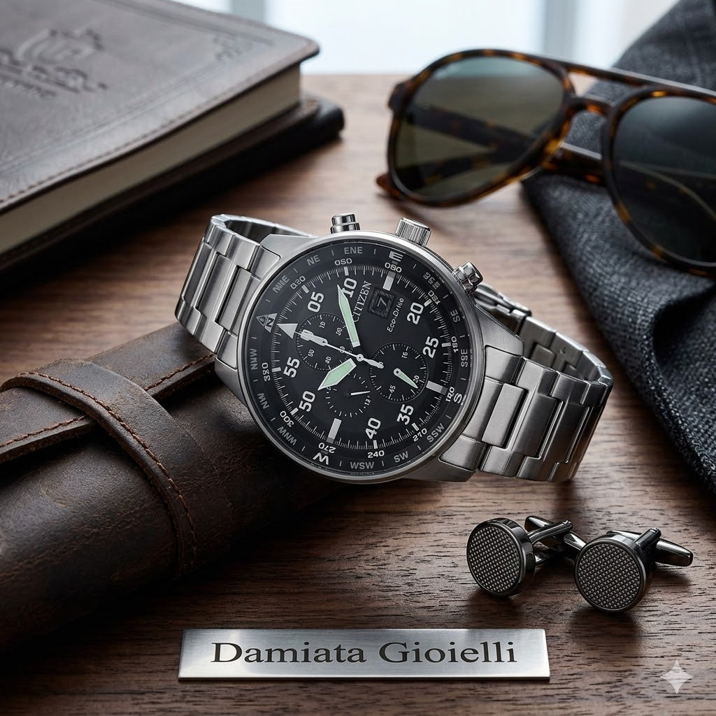 Orologio cronografo Citizen "OF" in acciaio CA0690-88E