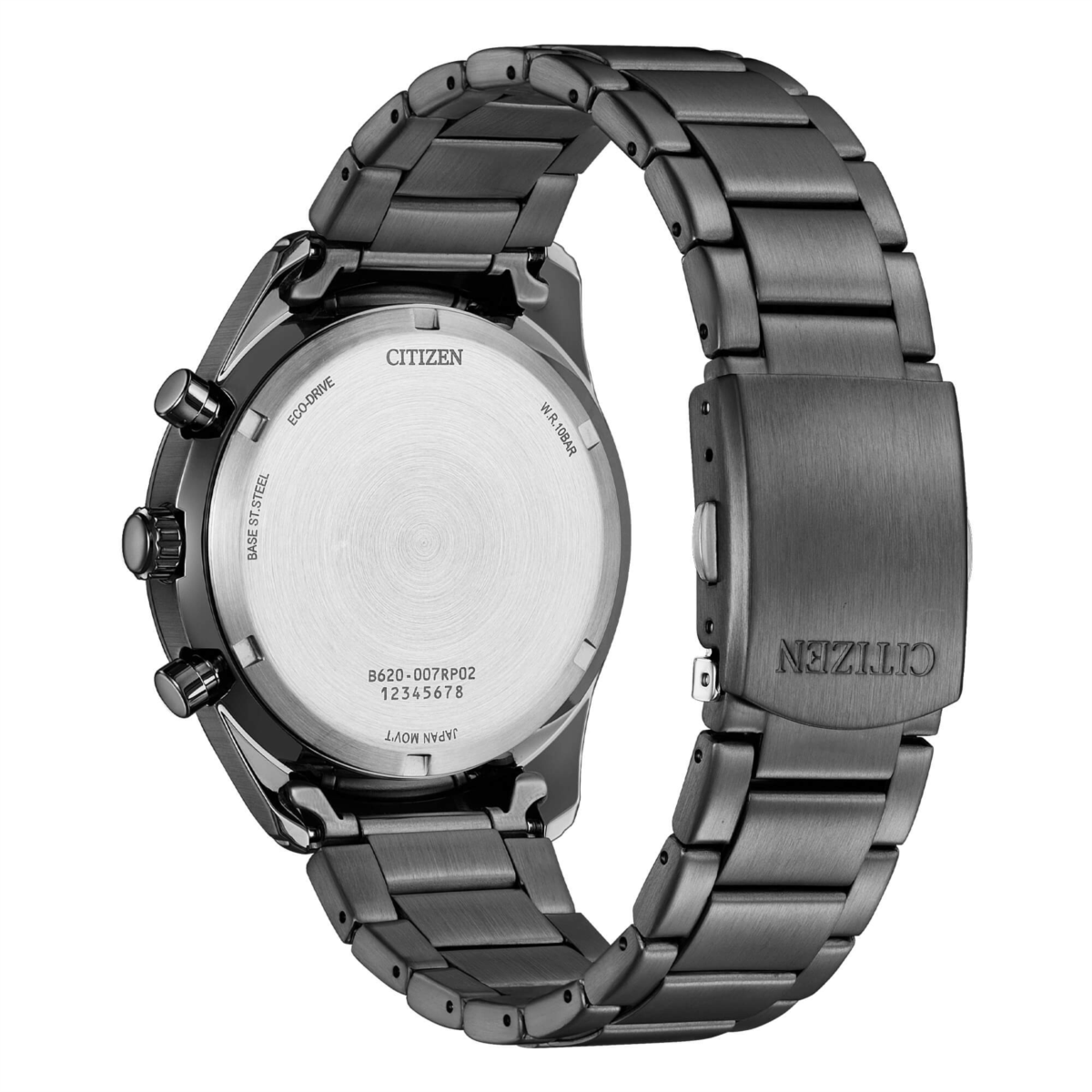 Orologio cronografo Citizen uomo "AVIATOR" in acciaio CA4605-85L