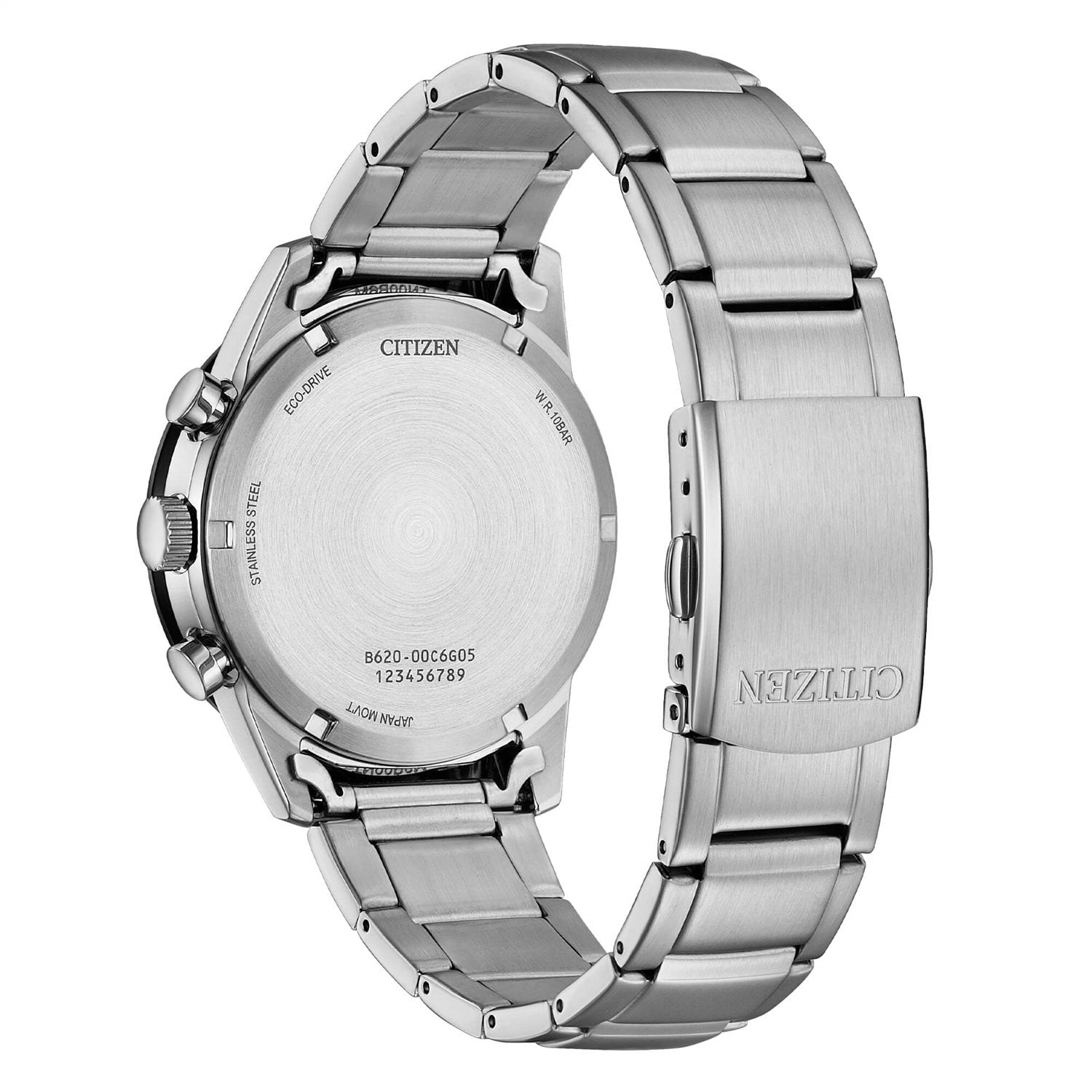 Orologio cronografo Citizen "OF T9" in acciaio CA4624-56E