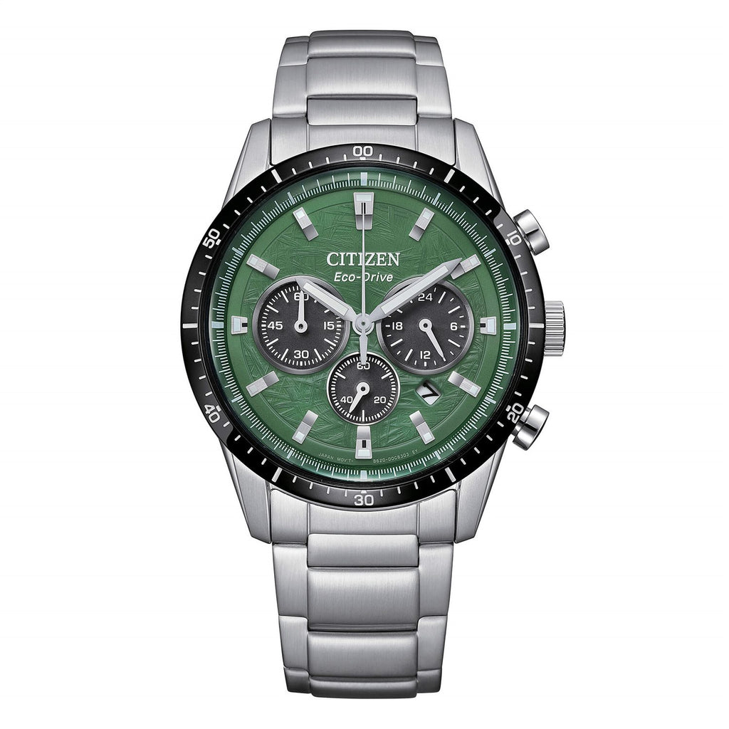 Orologio cronografo Citizen uomo "OF T9" in acciaio CA4624-56X