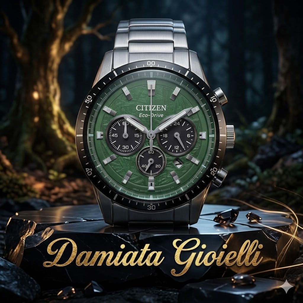 Orologio cronografo Citizen uomo "OF" in acciaio CA4624-56X