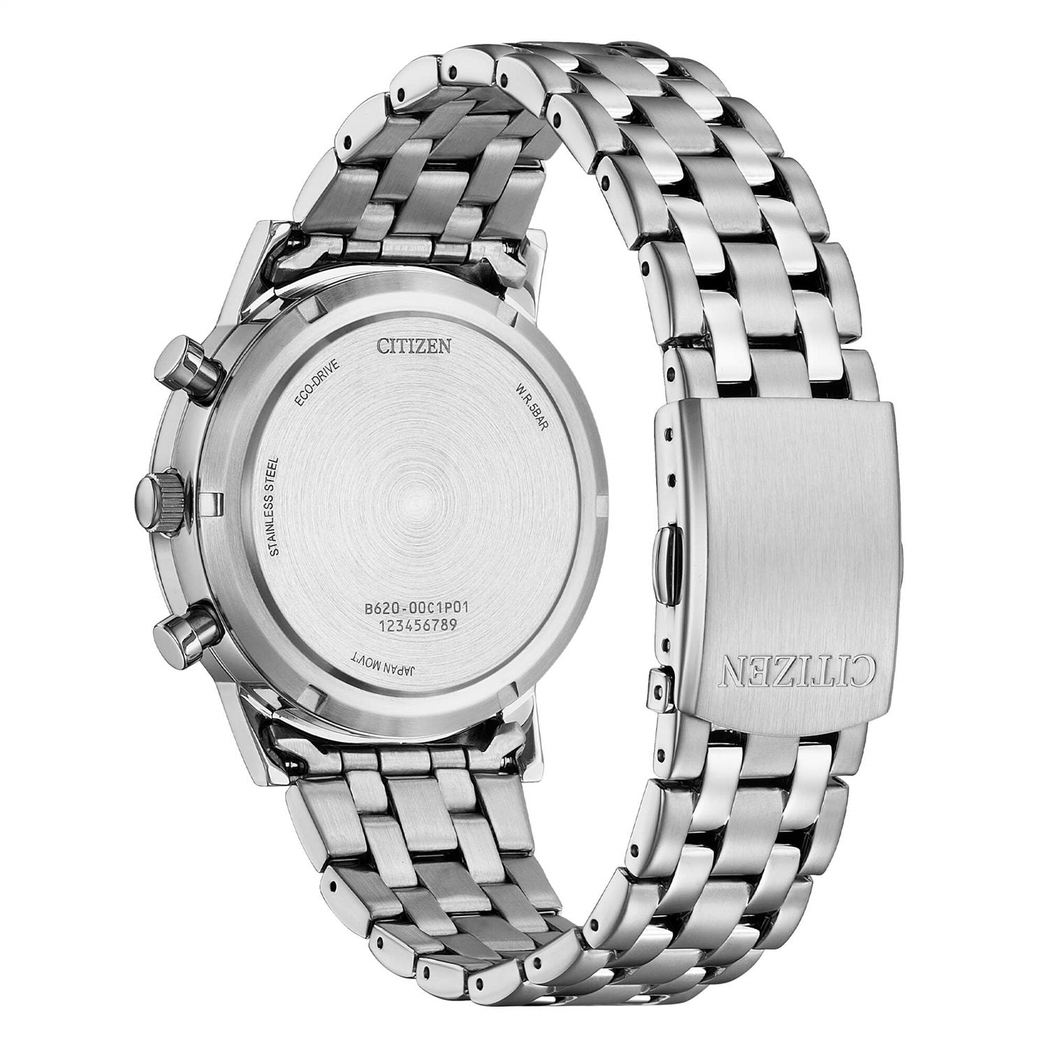 Orologio cronografo Citizen uomo "OF" in Acciaio CA4630-53A