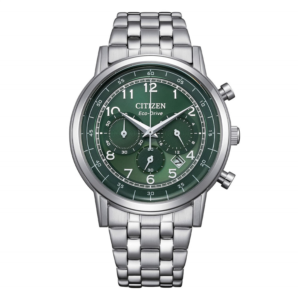 Orologio cronografo Citizen uomo "OF" in acciaio CA4630-53X