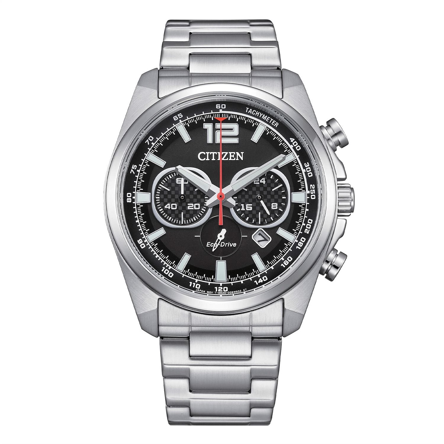 Orologio cronografo Citizen uomo "Racing" in acciaio CA4640-50E