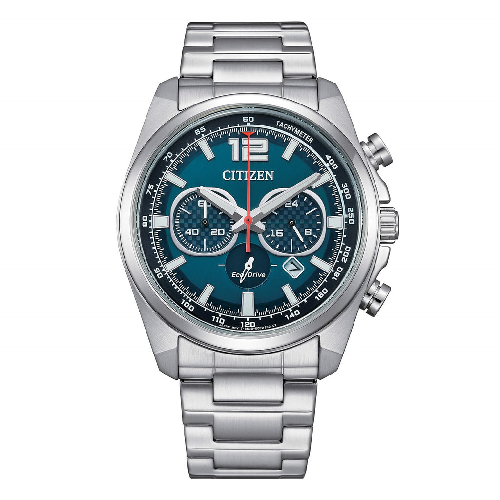 Orologio cronografo Citizen uomo "Racing" in acciaio CA4640-50L