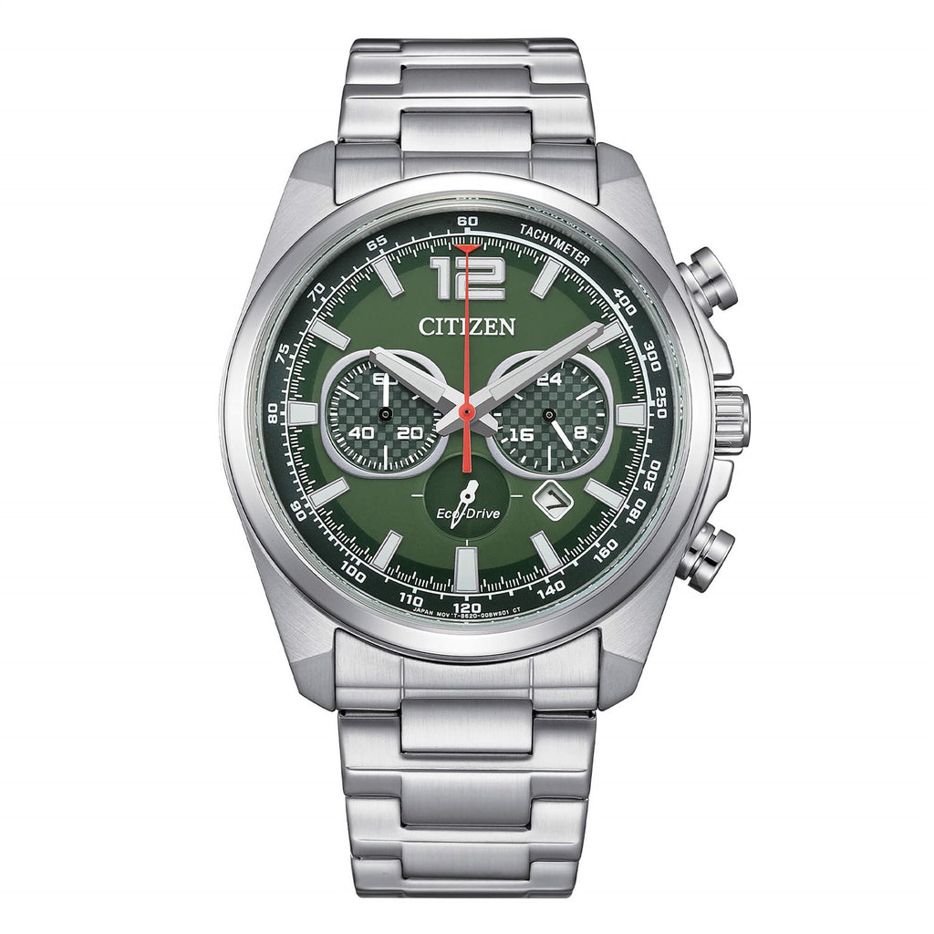 Orologio cronografo Citizen uomo "Racing" in acciaio CA4640-50X