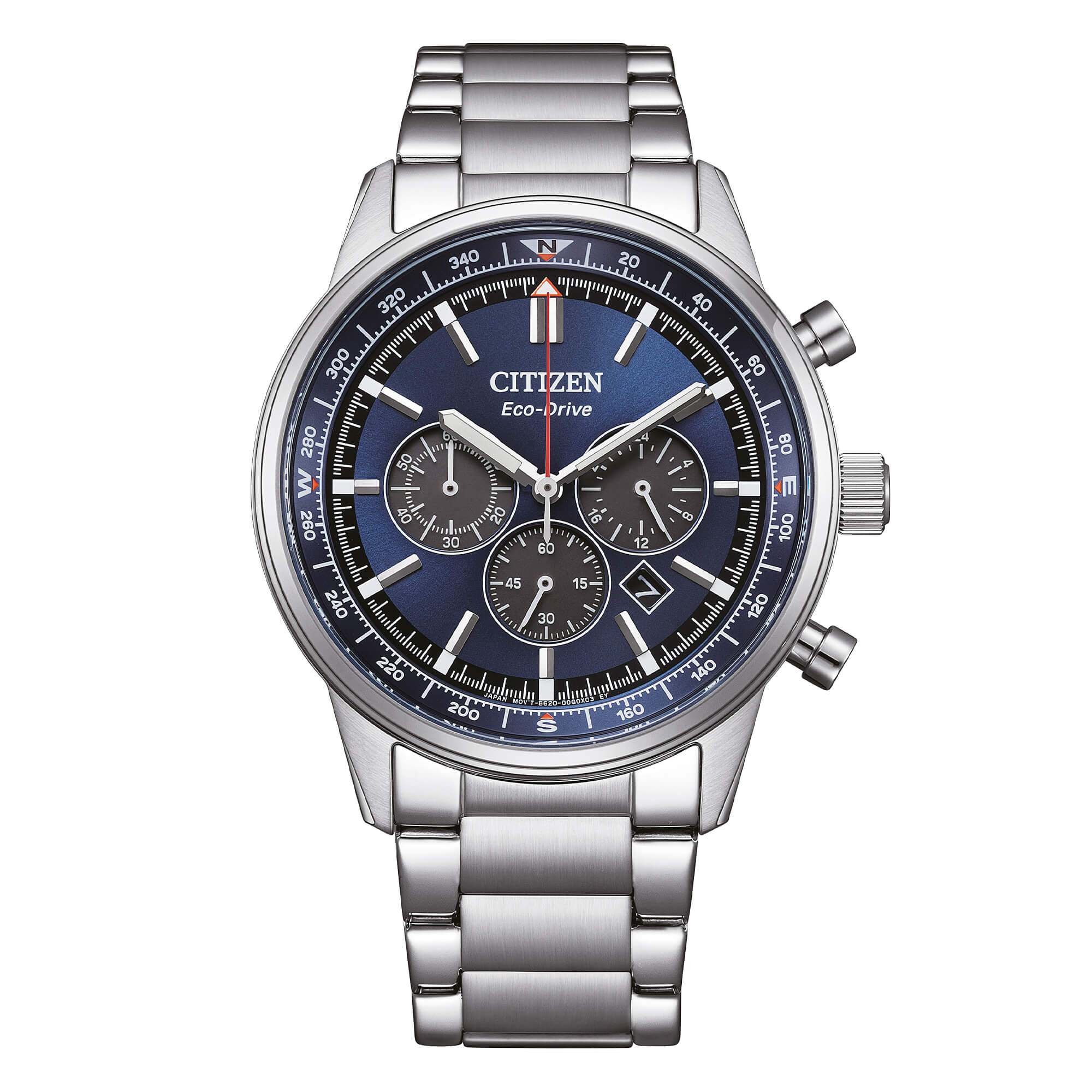 Orologio cronografo uomo Citizen "OF" in acciaio ref. CA4720-52L