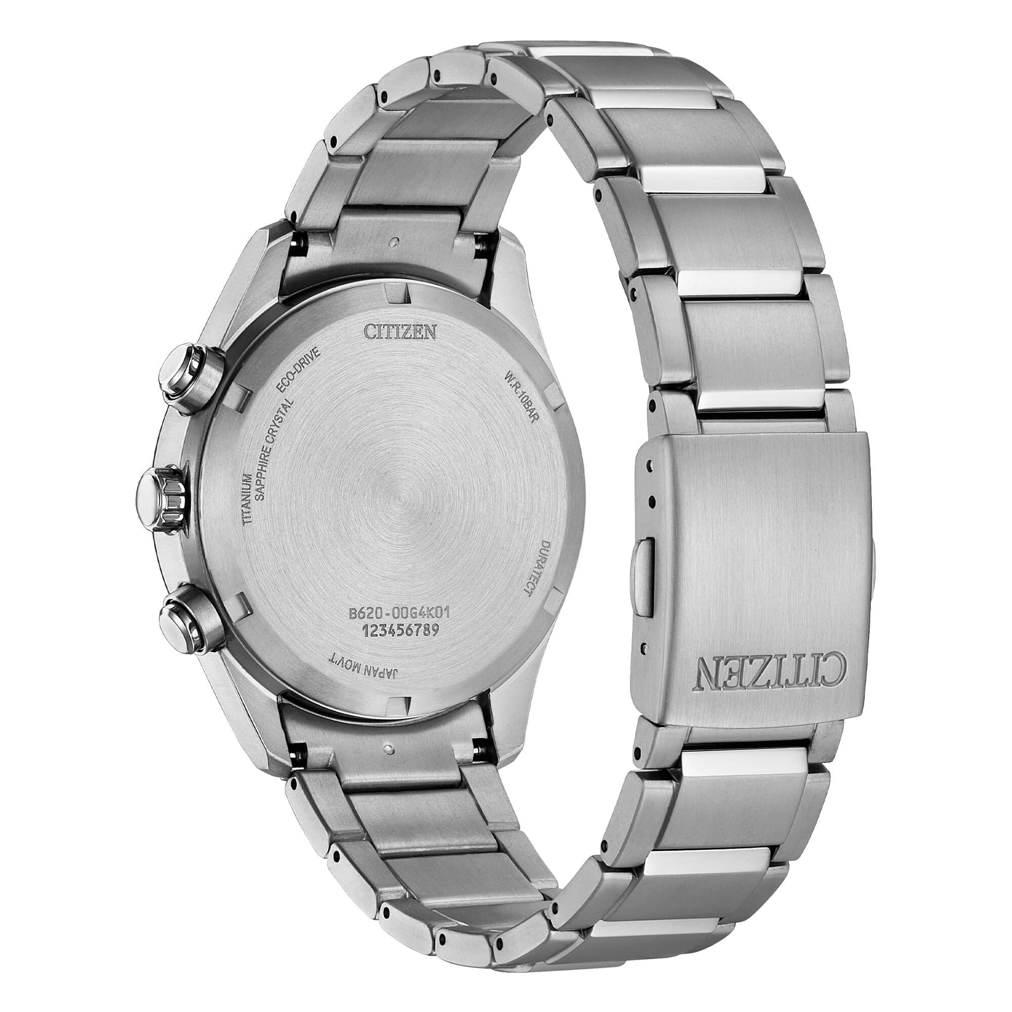 Orologio cronografo uomo Citizen "SUPER TITANIUM" in super titanio ref. CA4750-51X