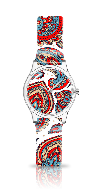 Orologio solo tempo donna Jacob Mille Cachemire in silicone