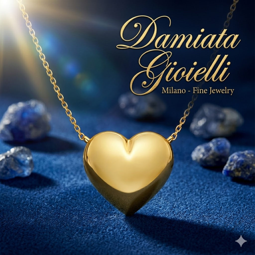 Girocollo con cuore per donna IGOLD in oro giallo CAE2OQ