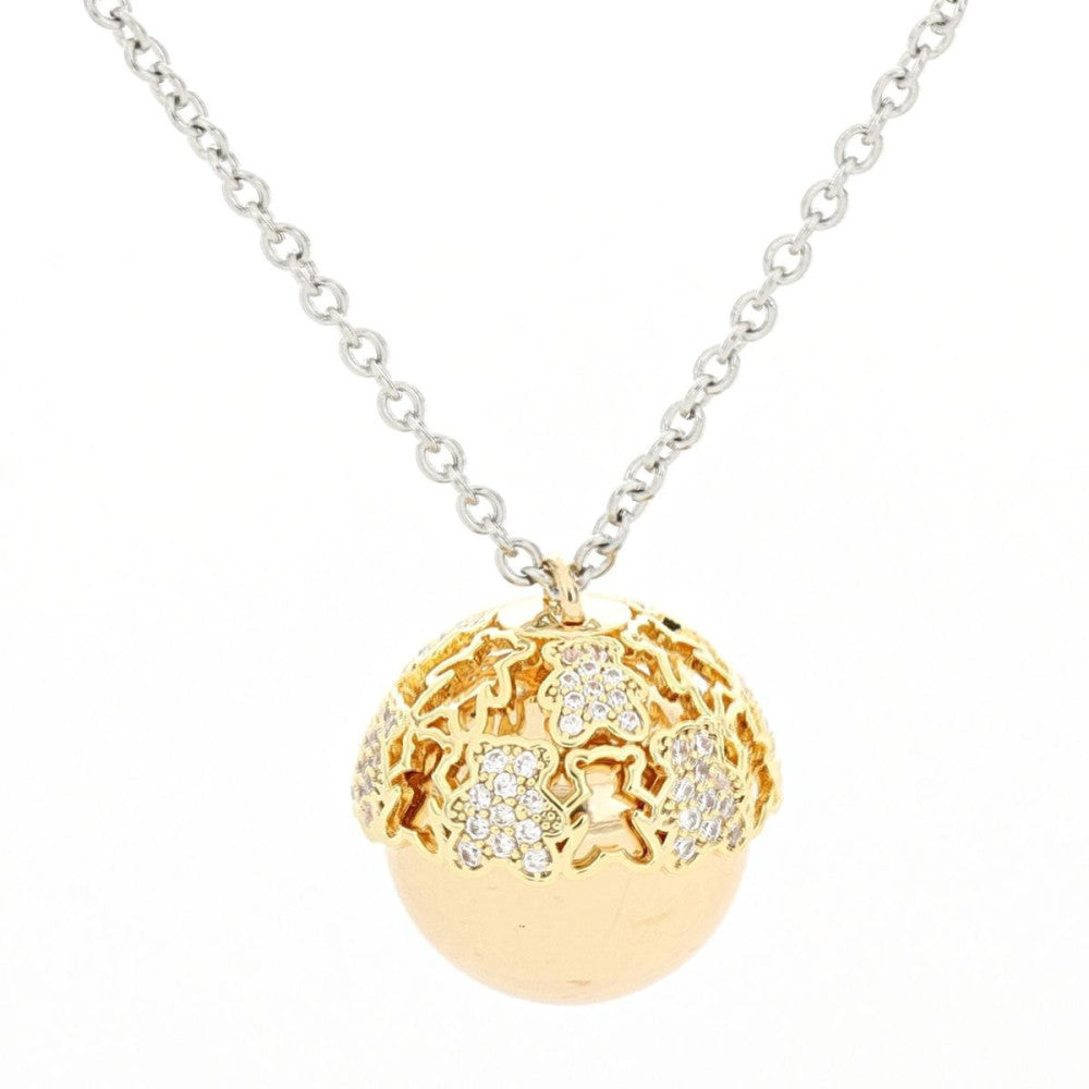 Collana chiama angeli donna Urania Preziosi in ottone e zirconi CH2039GD