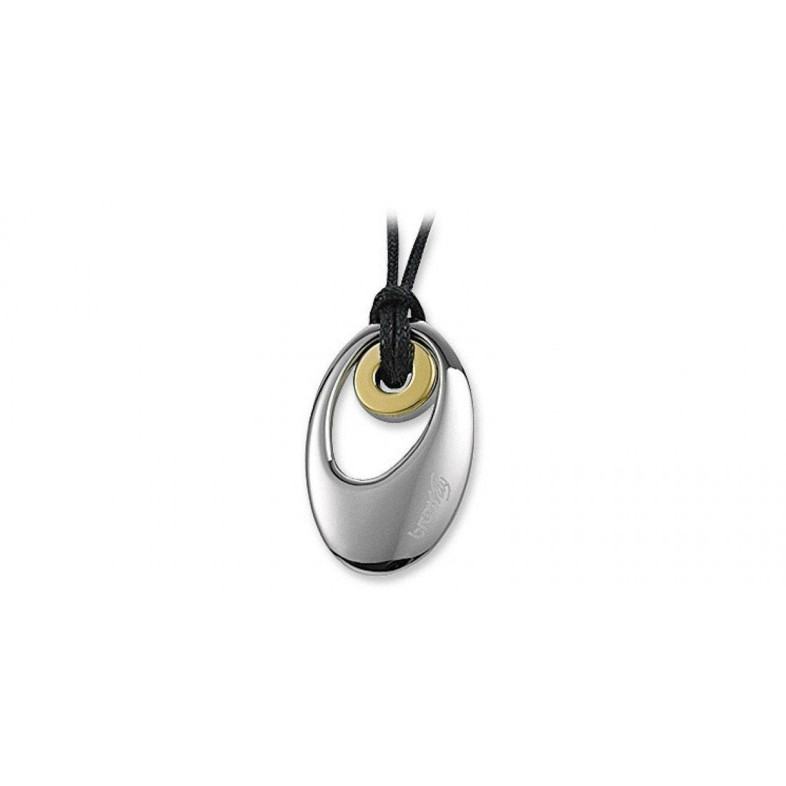 Collana Brosway donna in acciaio e cordino nero CK08
