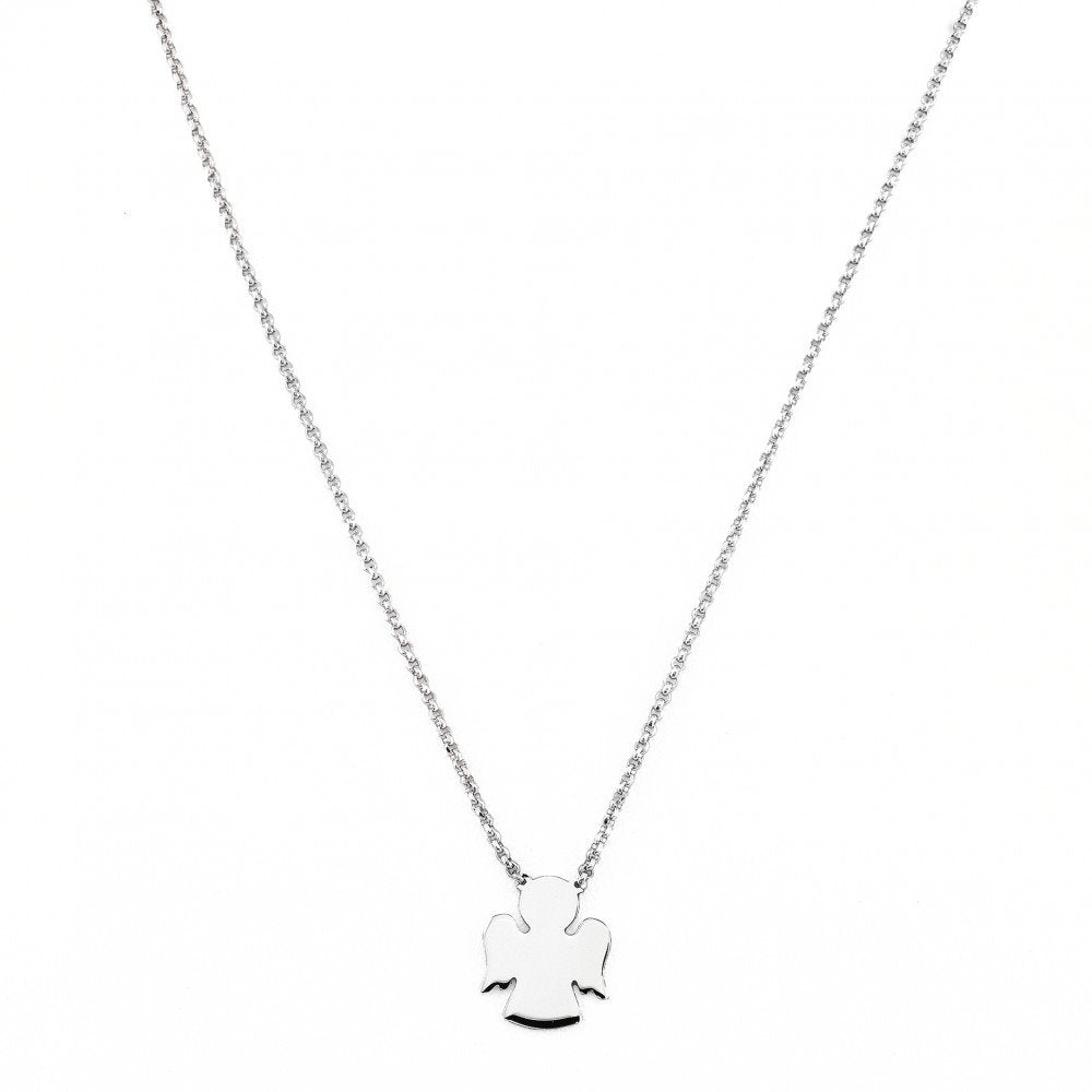 Collana donna Amen in argento 925% con pendente angelo CLAB3