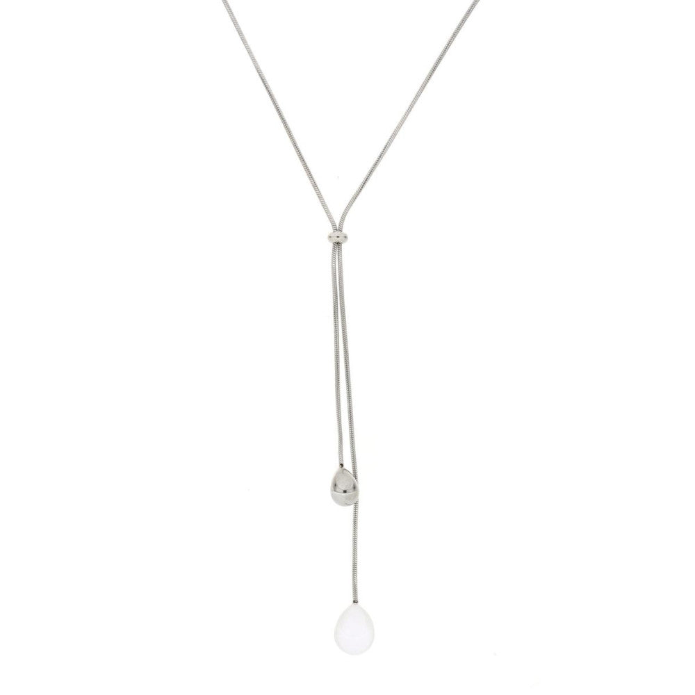 Collana saliscendi donna Urania Preziosi in acciaio CLROR01BI