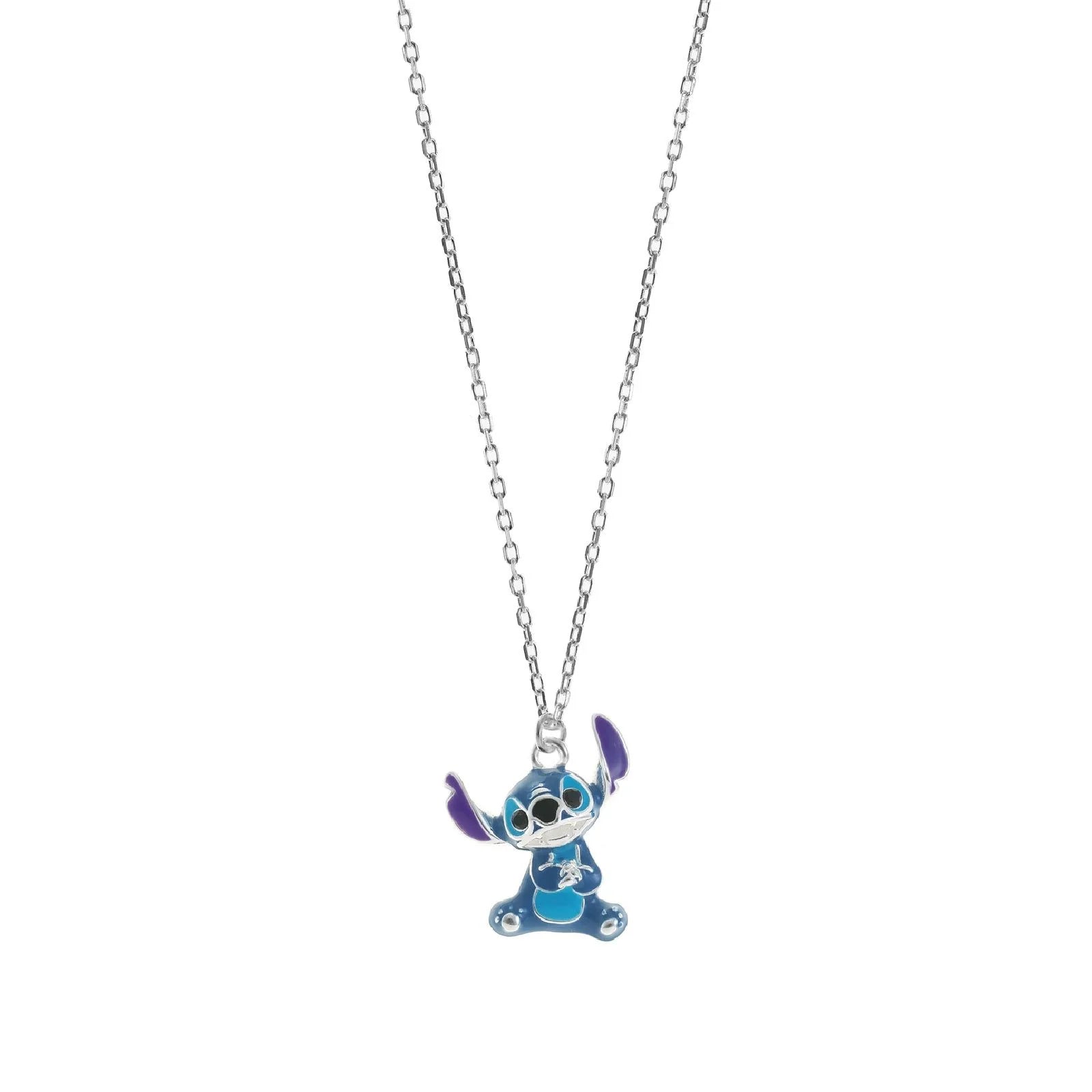 Collana Disney bambina in argento 925% con pendente raffigurante Stitch CS00028SRHL-P.CS