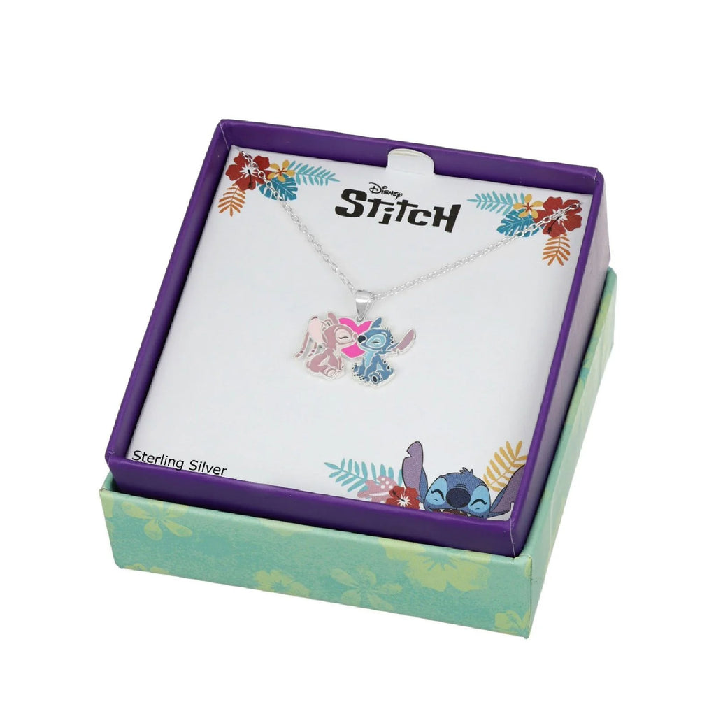Collana Disney bambina in argento 925% con pendente raffigurante Stitch CS00040SL-P.CS
