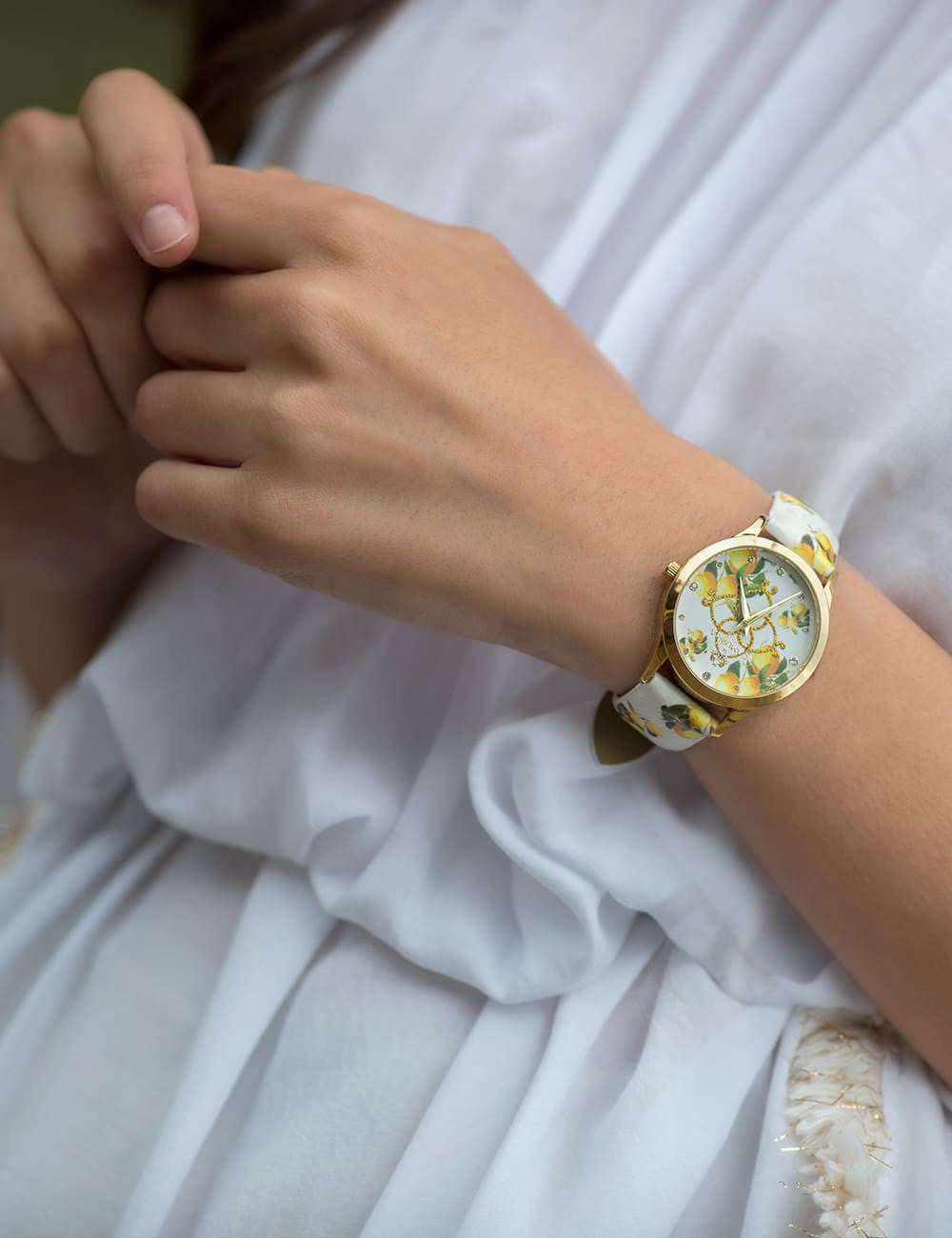 Orologio Camurria donna collezione "I LUMIA" in acciaio e pelle CW05GT1