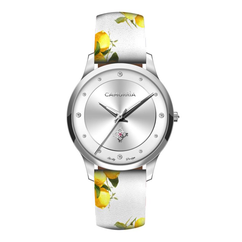 Orologio Camurria donna collezione "I LUMIA" in acciaio e pelle CW05GT2