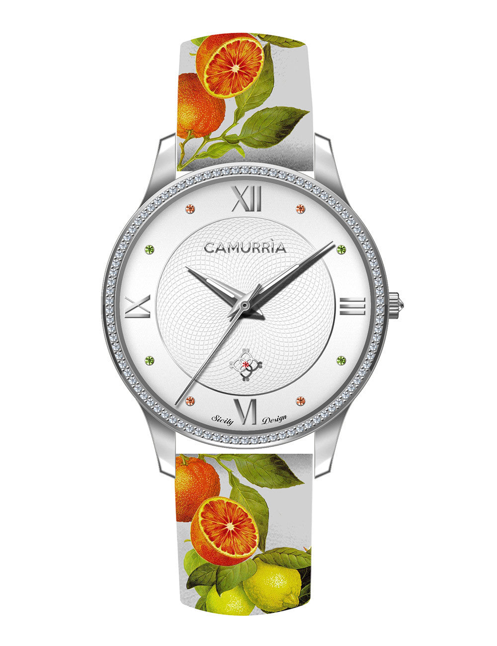 Orologio solo tempo Camurria donna in acciaio e pelle CW19ST3