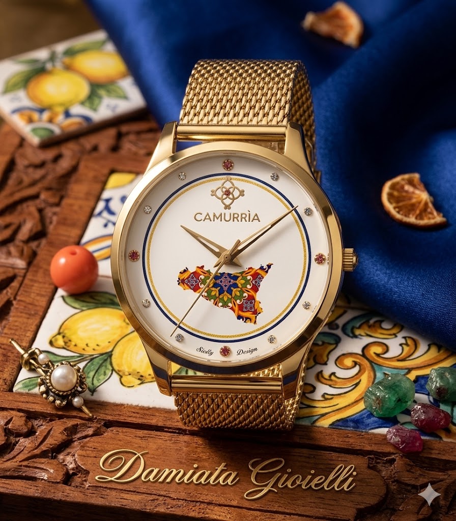 Orologio Camurria donna collezione "SICILIA BEDDA" in acciaio CW32GS1