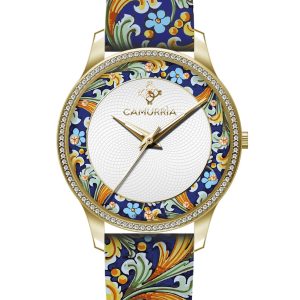 Orologio solo tempo Camurria donna in acciaio è pelle CW50GT1