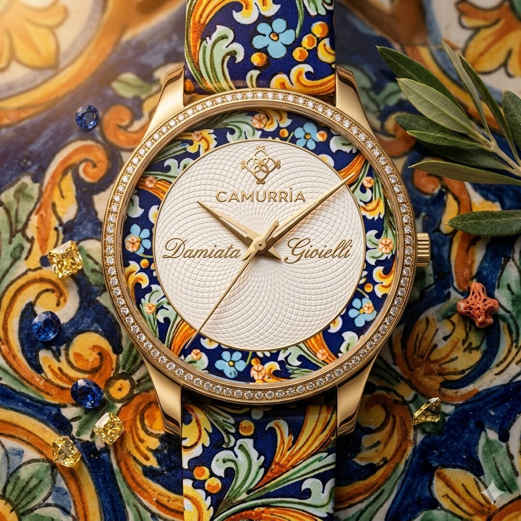 Orologio solo tempo Camurria donna in acciaio è pelle CW50GT1