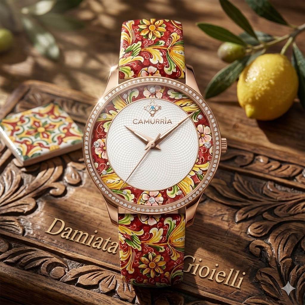 Orologio Camurria donna collezione "CIURI CIURI" in acciaio e pelle CW59RT1
