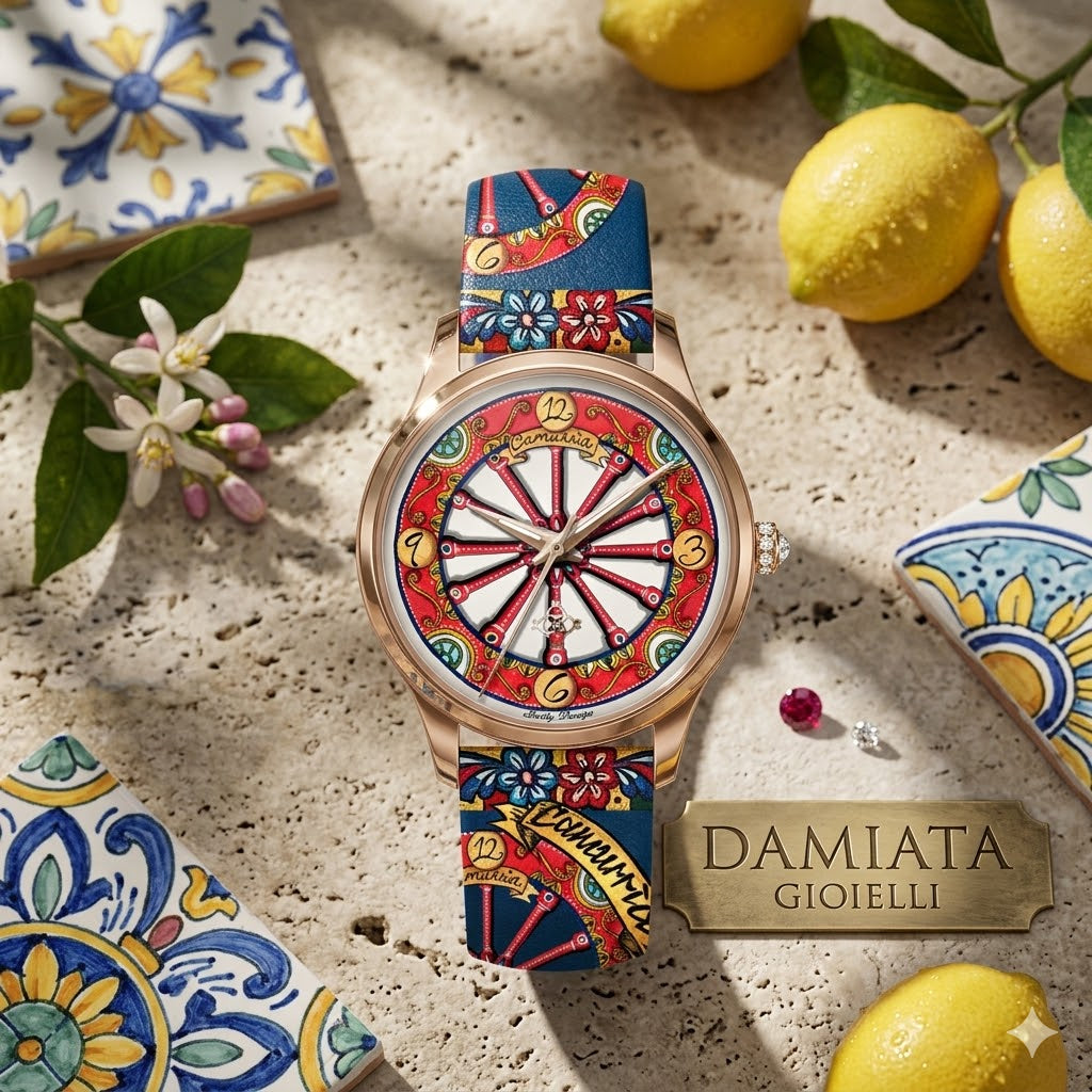 Orologio Camurria donna collezione "A ROTA" in acciaio e pelle CW65RT1