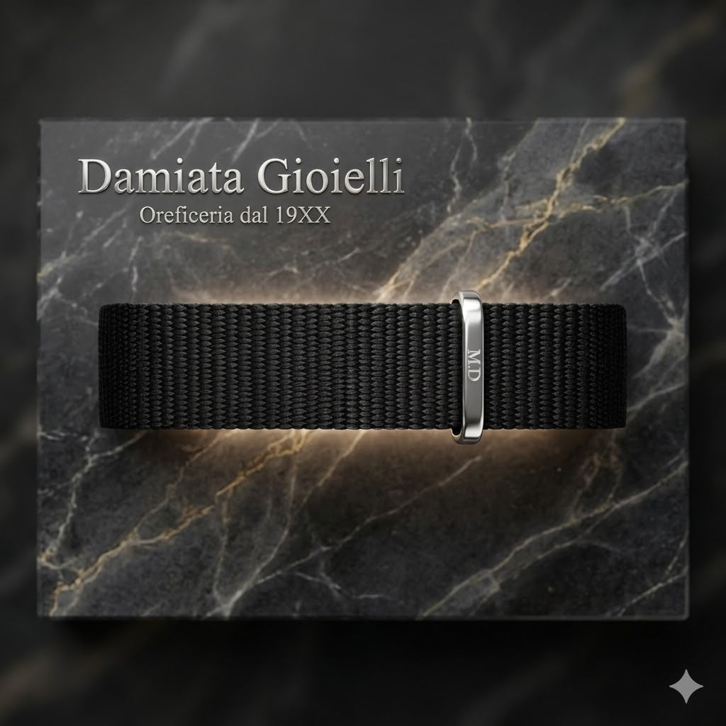 Cinturino unisex Daniel Wellington "Classic Cornwall" in stoffa DW00200179