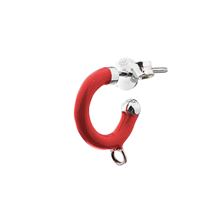 Monorecchino donna Dodo Mariani in argento smaltato E15S