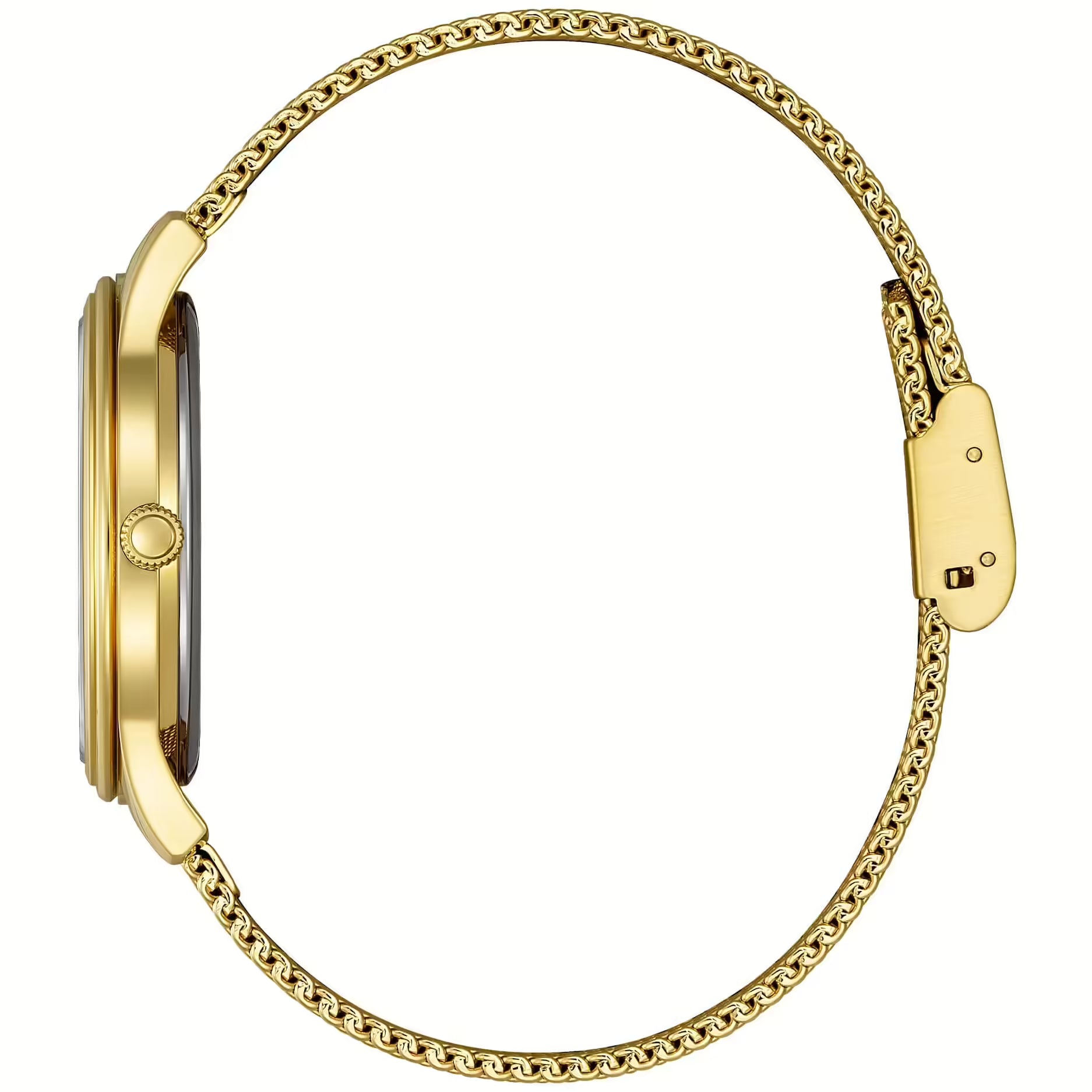 Orologio Citizen donna collezione "OF" in acciaio dorato e cristalli EM1222-87A