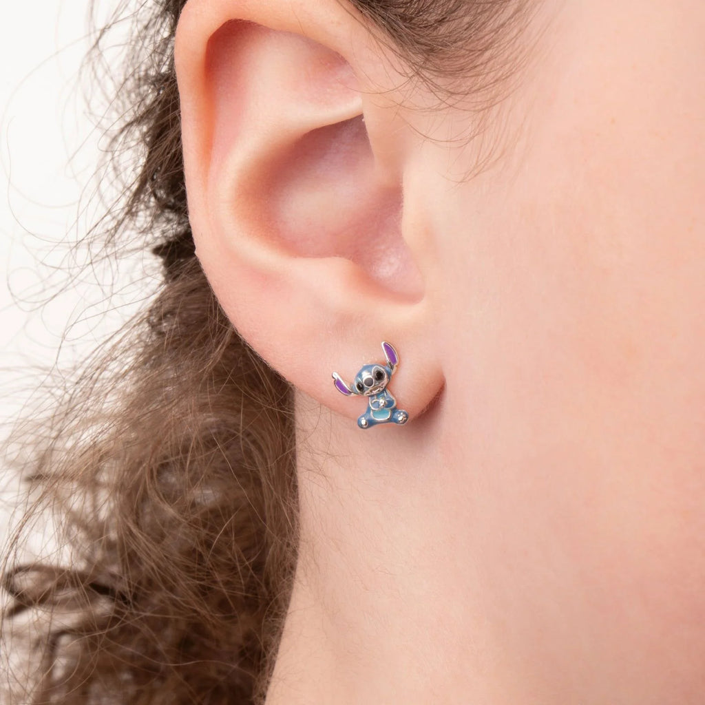 Orecchini bambina Disney "Stitch" in argento smaltato ES00037SRHL.CS
